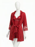 Luxury Lace 3-Piece Nightwear Set